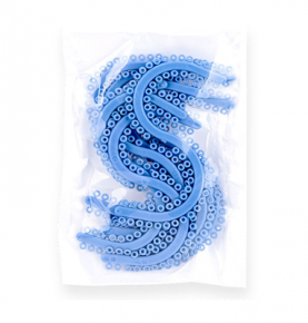 2Packs/20Pcs Dental Orthodontic Separators S Type Elastic Spacers Teeth Braces