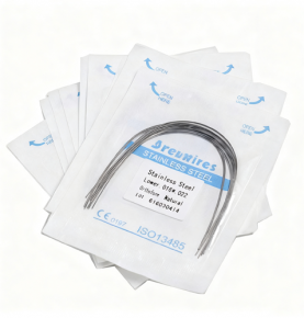 Dental Orthodontic Stainless Steel Rectangular Arch Wire Ovoid/Natural form