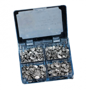 2nd Molar MIM Integrated Single Bonding Tubes non-convertible Monoblock base