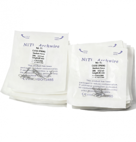 10 Pcs Dental Orthodontic NiTi Alloy Closed Coil Spring For Implant
