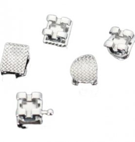 Dental Orthodontic MIM Bondable Edgewise Brackets Braces Mini Roth/MBT