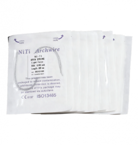 Orthodontic Dental Niti Open Coil Spring 0.010/0.012*180mm 2PCS/Pack