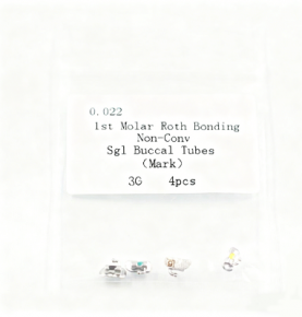 1st/2nd Molar Single Bonding Tubes/(Including 3G) non-convertible mesh base