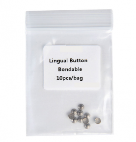 Dental Orthodontic Bondable Lingual Buttons Round Base