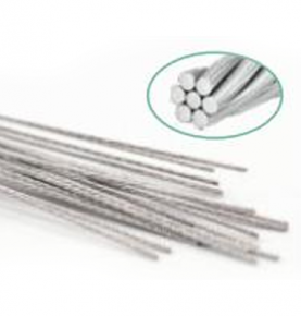 Dental Twist Wire Orthodontic Straight Twisted Wires SS Lingual Retainer