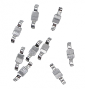 Dental Orthodontic Metal Weldable Lingual Cleat 10PCS/pack
