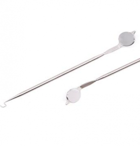 Stainless Steel Dental Ligature Placer Orthodontic Elastic Ring Twirl Tool