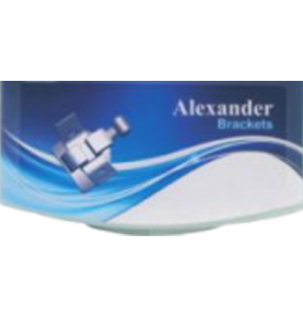 Dental Orthodontic Alexander Brackets NoHook/ 3WH/345WH 018&022 20pcs/pack