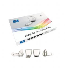 24Pcs Pediatric Transparent Resin Anterior Strip Crowns Kids Dental Deciduous