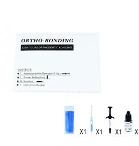 Dental Orthodontic Light Curing Direct Bonding System Adhesive Kit Bracket Brace