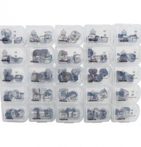 Dental Permanent Molar Crowns Adult Preformed Temporary Crown Stainless Steel