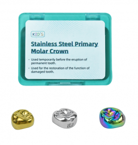 5Pcs Dental Kids Crown Primary Molar Pediatric Crowns stainless steel 48 Sizes