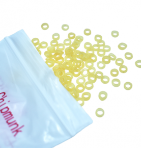 100Pcs Dental Orthodontic Rubber Bands Elastics Ligature Ties 3.5/4.5/5.0/6.5OZ