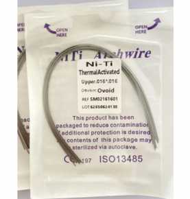 10pack Dental Orthodontic Niti Thermal Activated Square Wire