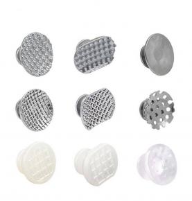 Orthodontic Lingual Buttons Round/Square/Ceramic/Hook/Cleats/Eyelets Mesh Base Dental 10Pcs