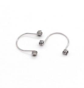 Orthodontic Torque Springs Front Tooth Torque Spring Stainless Steel Preformed 10Pcs Dental Supply