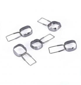 Orthodontic Gap Retainers Space Maintainers Stainless Steel Preformed 40Pcs/Box Dental Supply